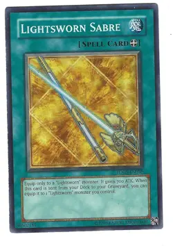 Lightsworn Sabre 9/10 NM- Yu-GI-Oh! The Duelist Genesis TDGS-059 01 - Image 1