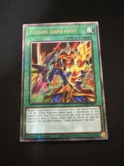 Yugioh! DUNE-EN061 Fusion Armament Quarter Century Rare - Image 1