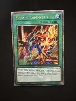 Yugioh! DUNE-EN061 Fusion Armament Quarter Century Rare - Image 2
