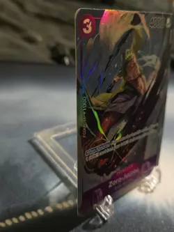 2023 One Piece-Zoro-Juurou #OP05-067 Awakening of the New Era-Rare Foil Alt Art - Image 4