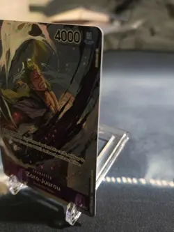2023 One Piece-Zoro-Juurou #OP05-067 Awakening of the New Era-Rare Foil Alt Art - Image 5
