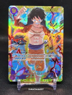 One Piece CCG Monkey.D.Luffy 119 Emperors in the New World OP09 - Image 1
