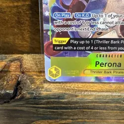 Perona OP14-111 R The Azure Of The Seas One Piece Alt Art 🔥 - Image 5
