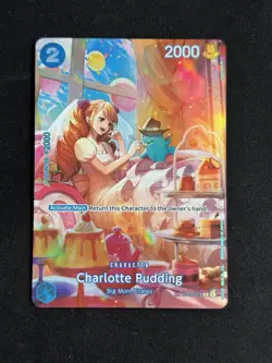 One Piece OP10 Royal Blood Charlotte Pudding SP ST12-012 Alt English NM - Image 1