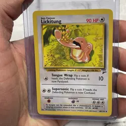 Lickitung (48/130) Base Set 2 WotC 1999 Pokemon Card Vintage TCG NM/MT Nintendo - Image 1