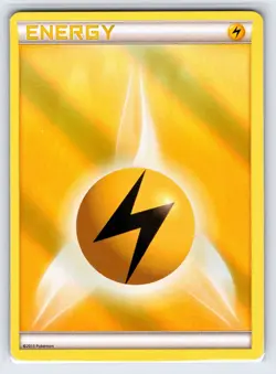 Lightning Energy 2013 Black & White Pokemon Card Reverse Holo - Lp - Image 1