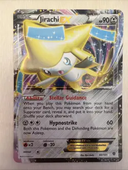 Pokemon Jirachi EX TCG Holo Rare Card 60/101 Plasma Blast - Image 1