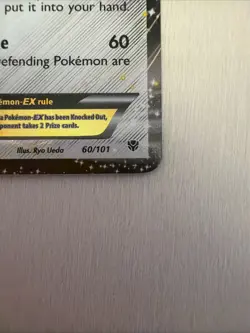 Pokemon Jirachi EX TCG Holo Rare Card 60/101 Plasma Blast - Image 4