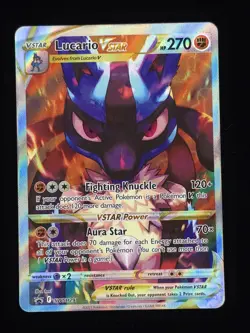 Lucario VSTAR SWSH291 Pokemon SWSH: Sword & Shield Promo Cards 🔥🔥🔥 - Image 1