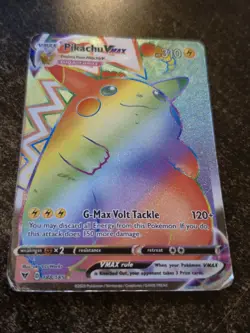 Pokemon Pikachu VMAX 188/185 Vivid Voltage 2020 Secret Rainbow Rare Card TCG - Image 2
