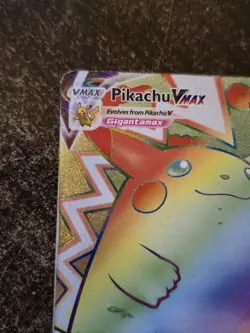 Pokemon Pikachu VMAX 188/185 Vivid Voltage 2020 Secret Rainbow Rare Card TCG - Image 3