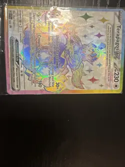 Pokemon TCG Terapagos EX 165 Black Star Promo Card NM Condition Sealed - Image 1