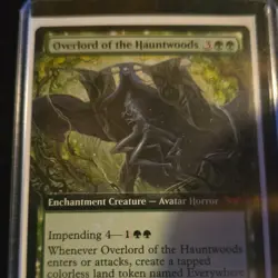 Overlord of the Hauntwoods (Green Enchantment Creature) Magic: The Gathering - Image 1