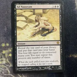 Magic The Gathering: Ad Nauseam Shards of Alara Regular MTG NM - Image 1