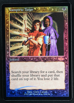 Vampiric Tutor Foil Judge Reward Promo MTG - Image 1