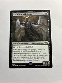 Rodolf Duskbringer - Foundations Jumpstart MTG Plus Bonus Rare!!! - Image 1