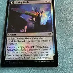 Tithing Blade The Lost Caverns of Ixalan Foil LP MTG - Image 1