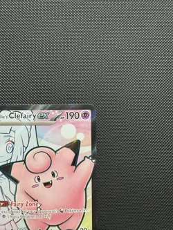 Pokemon TCG Lillie’s Clefairy ex 173/159 SV09: Journey Together Ultra Rare NM - Image 3