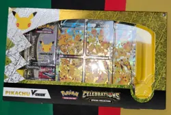 Pokemon Celebrations 2021 Pikachu V Union Special Collection Box Factory Sealed - Image 1