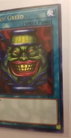 Yu-gi-oh! Pot of Greed (25th Anniversary Edition) LOB-EN119 Rare Unlimited - Image 3