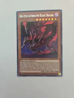 Yugioh! LP Red-Eyes Alternative Black Dragon - TN19-EN005 - Prismatic Secret Rar - Image 1