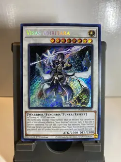 Yugioh Visas Amritara Secret Rare 1st Edition DUNE-EN039 NM - Image 1