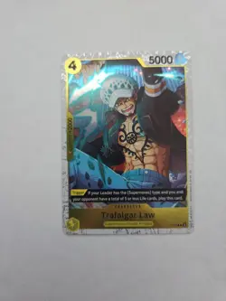 One Piece TCG The Best Vol. 2 PRB-02 - Trafalgar Law P-088 (Pirate Foil) - NM - Image 1