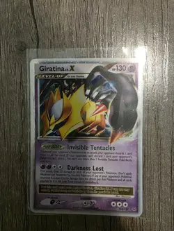 Pokemon TCG Giritina LV.X Platinum Holo Rare Card 124/127 2009 Edition - Image 1