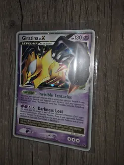Pokemon TCG Giritina LV.X Platinum Holo Rare Card 124/127 2009 Edition - Image 2
