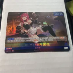 Mast BT03-052 L Leader NIKKE Nivel Arena Korean Trading Card - Image 1