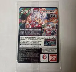 One Piece Monkey D. Luffy US Voyage College Basketball Promo Card Gonzaga SEALED - Image 2