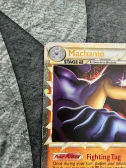 Machamp Prime 95/102 Ultra Rare Holo HGSS Triumphant Pokemon Card - LP - Image 3