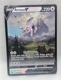 Pokemon TCG Arceus v SWSH204 Sword & Shield Promo Card Mint Condition - Image 1