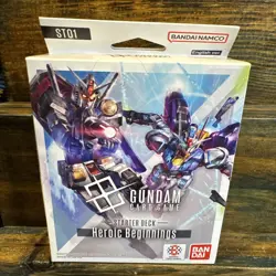 [ENGLISH] Gundam Card Game Starter Deck: [ST01] Herioc Beginnings - Image 1