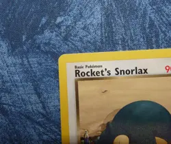 Pokemon Rocket's Snorlax 33/132 TCG Gym Heroes Non Holo WOTC card - Image 3