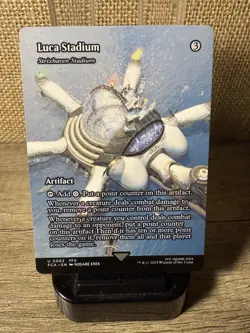 Magic The Gathering Final Fantasy: Luca Stadium Borderless Regular 0063 / NM/M+! - Image 1