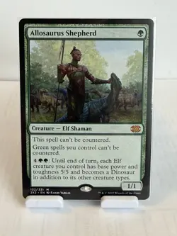 MTG Allosaurus Shepherd Mythic Double Masters 2022 Regular #132 - Image 1