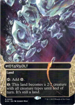 MTG Mutavault (28) (Borderless) (28) | NM | Edge of Eternities {EOS} - Image 1