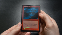 Lightning Bolt FOIL Judge Reward Promo MTG - Image 2