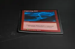 Lightning Bolt FOIL Judge Reward Promo MTG - Image 5