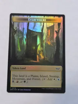 Everywhere Copy Double-Sided Token Duskmourn: House of Horror Foil - Image 1