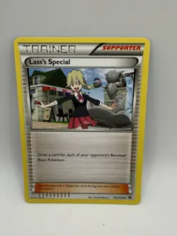Pokemon TCG Lass's Special Fates Collide 103/124 Reverse Holo Uncommon - Image 1