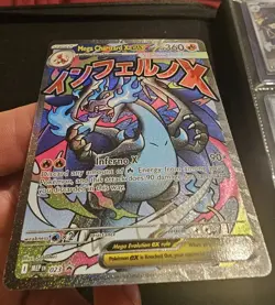 Mega Charizard x EX 023 Mega Evolution Promo Holo Pokemon Card English - Image 3