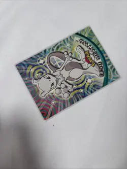 Topps Pokemon MEWTWO #150 Blue Logo Non Holo TV Animation Edition - Image 4