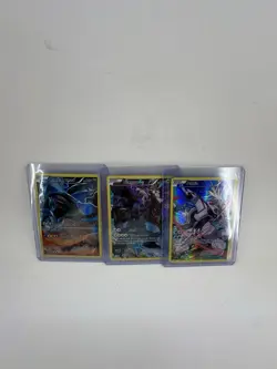 LOT 2015 Pokemon XY Full Art Promos Palkia XY75, Zekrom XY76, Kyurem XY80 All HP - Image 1