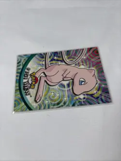 Pokemon 2000 Topps TV Animation Edition Series 3 Mew #151 Blue Logo - Image 2