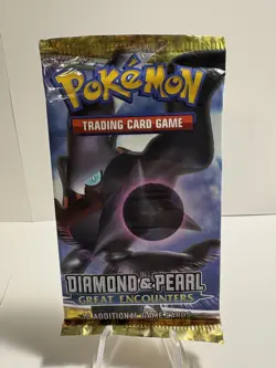 SEALED Pokemon Diamond & Pearl : Great Encounters Booster Pack, Never Opened - Image 1