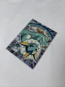 2000 Topps Pokemon TV Animation Edition Series 3 Non Holo #134 Vaporeon - Image 4