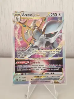 Pokemon TCG Arceus v Star 123/172 Brilliant Stars Bundle, Mint Condition - Image 1