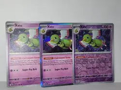 Xatu 072/182 Paradox Rift Pokemon TCG Regular, Holo, & Reverse Holo 3x Play set - Image 1